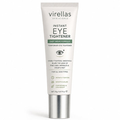 𝐕𝐢𝐫𝐞𝐥𝐥𝐚𝐬™ 𝐈𝐧𝐬𝐭𝐚𝐧𝐭 𝐄𝐲𝐞 𝐓𝐢𝐠𝐡𝐭𝐞𝐧𝐞𝐫 | Smooth & Firm Under Eyes