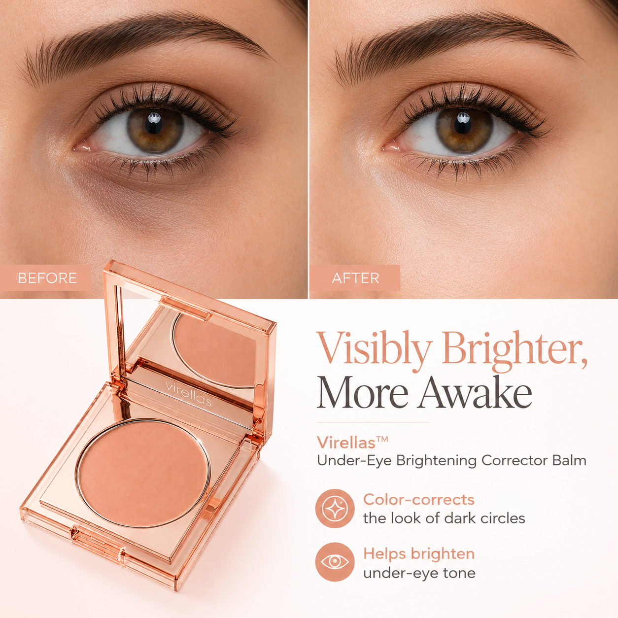 Virellas™  Under-Eye Brightening Corrector Balm