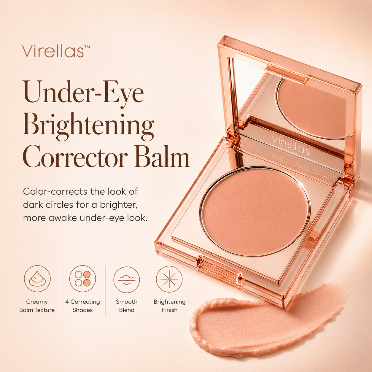 Virellas™  Under-Eye Brightening Corrector Balm