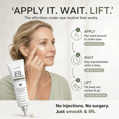 ⏰Last Day-Buy 1 Get 1 Free🔥 𝐈𝐧𝐬𝐭𝐚𝐧𝐭 𝐄𝐲𝐞 𝐓𝐢𝐠𝐡𝐭𝐞𝐧𝐞𝐫 | Smooth & Firm Under Eyes