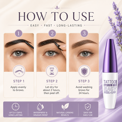 Wake Up With Perfect Brows – Lasts Up to 3 Days