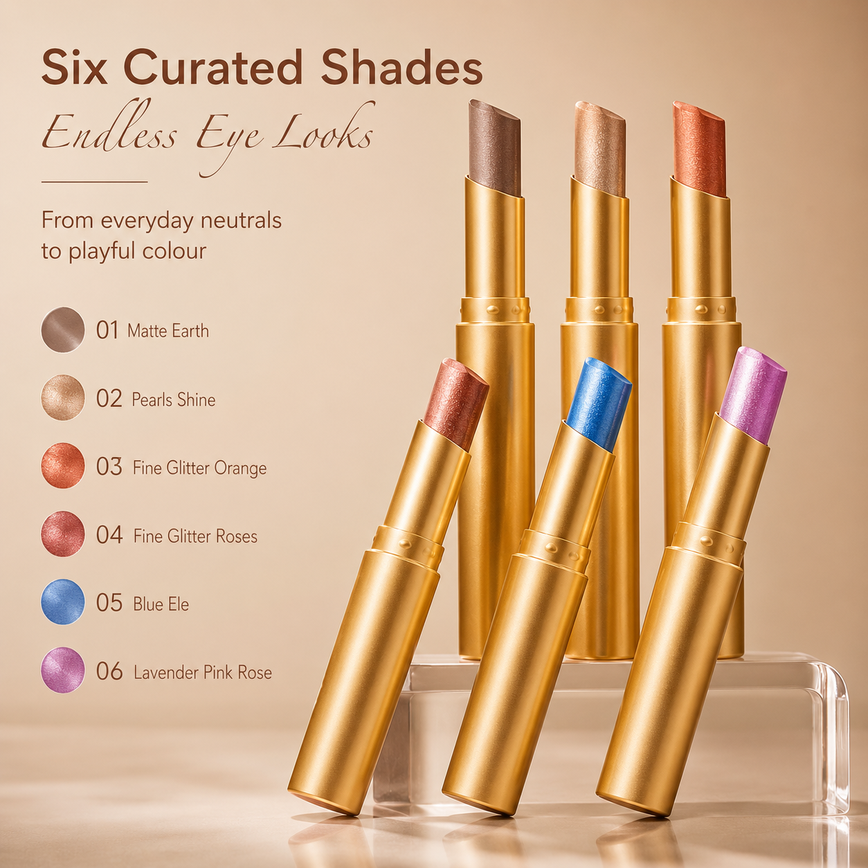 Today Only — Buy 1 Get 1 FREE! 🔥3 in1 Eyeshadow Stick✨