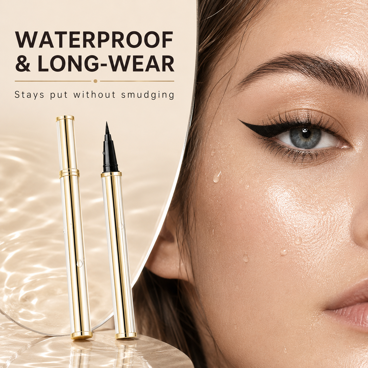 Precision Glide Waterproof Liquid Eyeliner Pen