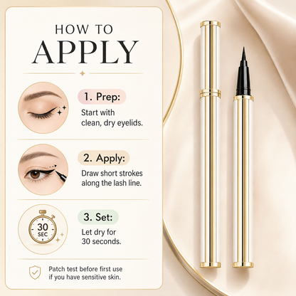 Precision Glide Waterproof Liquid Eyeliner Pen