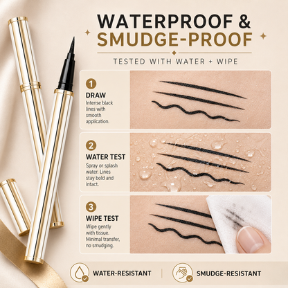 Precision Glide Waterproof Liquid Eyeliner Pen