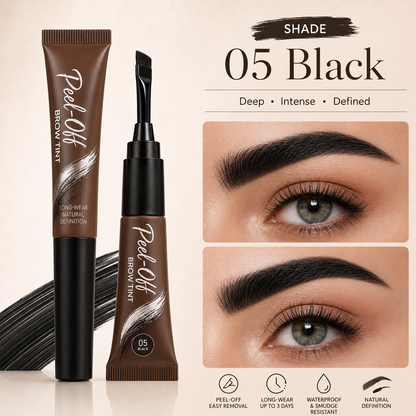 Buy 1 Get 1 FREE! 🔥5-Color Tear-Off Brow Tint – Waterproof