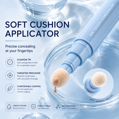 2-in-1 Air Cushion Concealer Pen – Instant Under-Eye Brightening & Flawless Spot Coverage