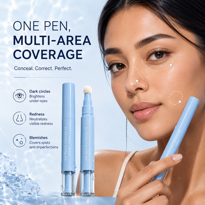 2-in-1 Air Cushion Concealer Pen – Instant Under-Eye Brightening & Flawless Spot Coverage