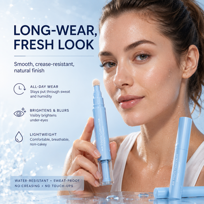 2-in-1 Air Cushion Concealer Pen – Instant Under-Eye Brightening & Flawless Spot Coverage